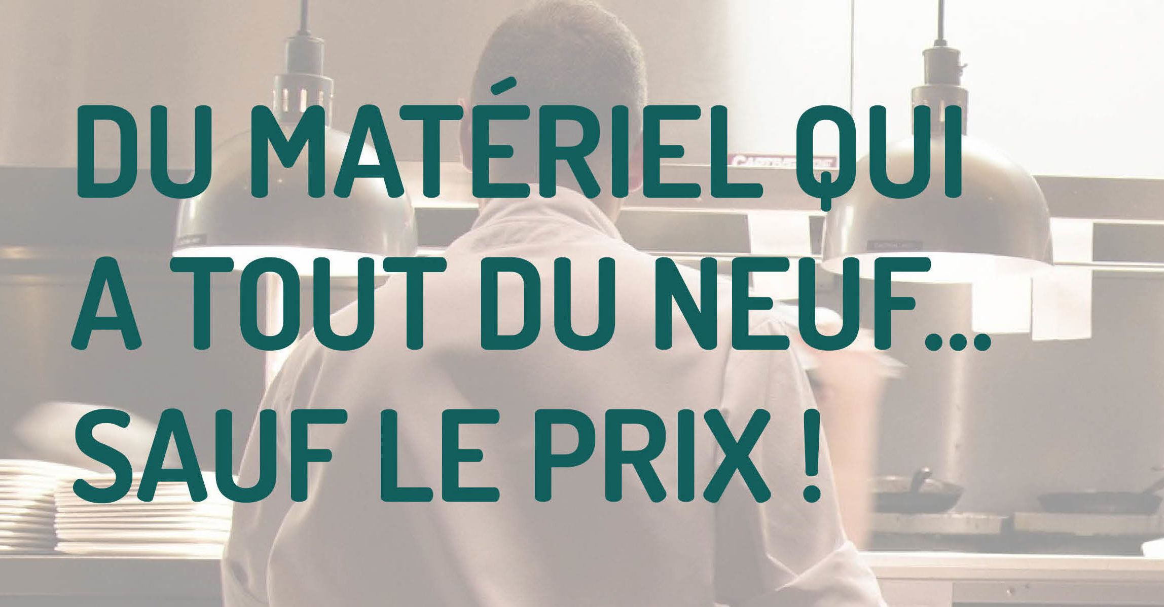 DU matériel qui a tout du neuf sauf le prix