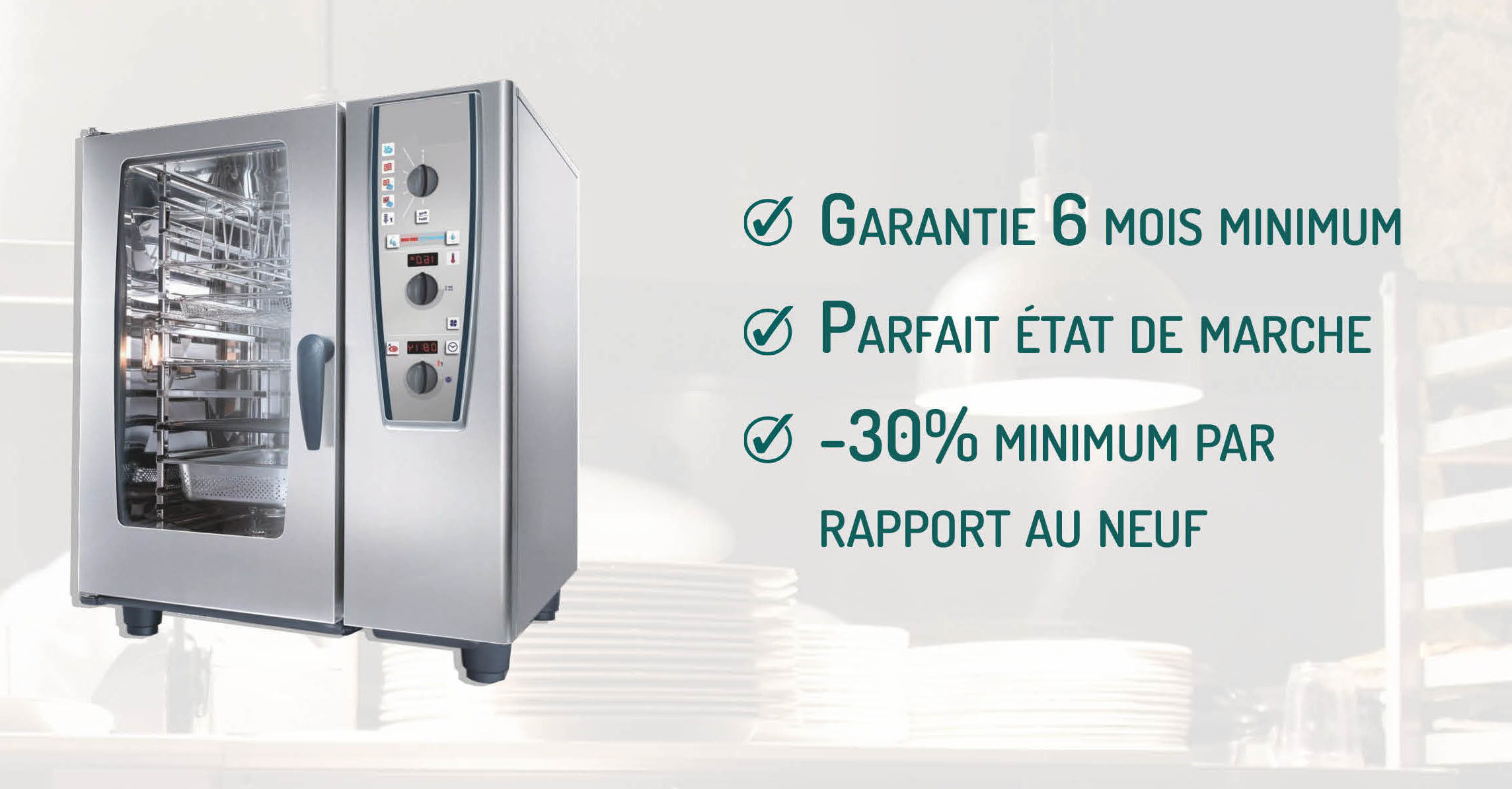 Garantie 6 mois, parfait état de marche, -30% minimum par rapport au prix neuf
